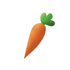 carrot isolated on white background