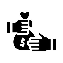 corruption solid icon illustration vector graphic