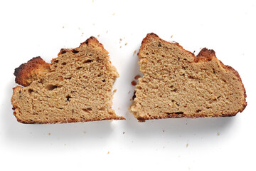 Rye bread slices