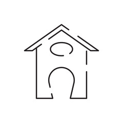 Petshop line icon. Pet shop, pets, vitamin, food, toy. Collection of thin line icons representing animals, pets and veterinary healthcare