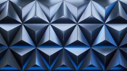 Fototapeta premium 3d Abstract triangle geometric pattern