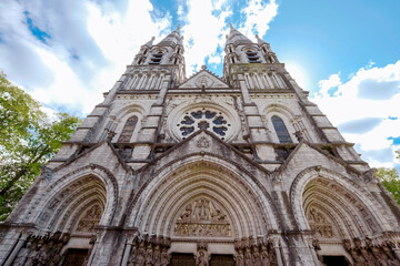 Fototapeta na wymiar Saint Fin Barre's Cathedral, Cork City, Ireland.