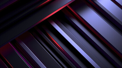 Fototapeta premium Few Lines of Distinct Layers Minimalist Style Purple and Red Metallic Background