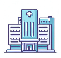 2d render of a building illustration