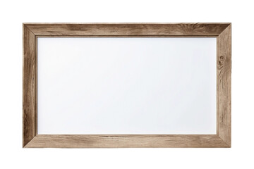 Mockup frame isolated on transparent background