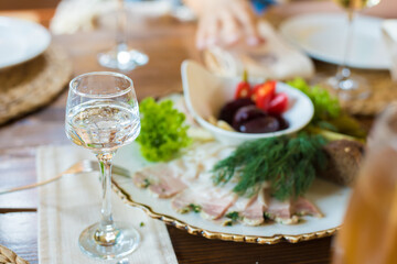 cold appetizer for vodka