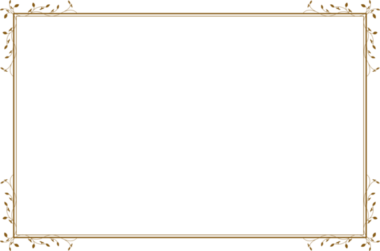 Frame of border of corner element template. Design rectangle with swirl gold on white background. Design print print for illustration, certificate, card, background. Set 36