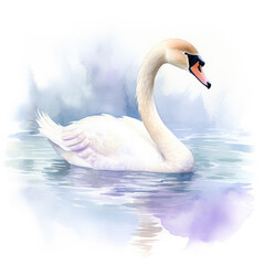 Fototapeta premium Swan artwork