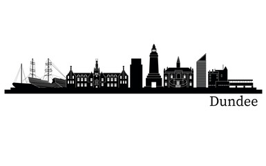 Dundee city skyline