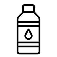 Water Bottle Vector Icon Design Illustration