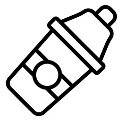 Cocktail Shaker Vector Icon Design Illustration