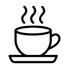 Tea Cup Vector Icon Design Illustration