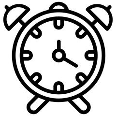 Alarm Vector Icon Design Illustration