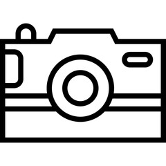 Camera Vector Icon Design Illustration