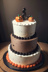 ハロウィーン用ケーキ