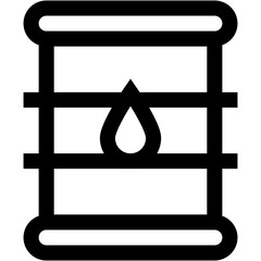 Eco Barrel Vector Icon Design Illustration