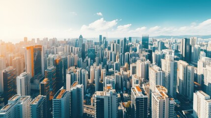 Skyscrapers, AI generated Image