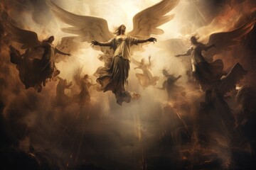 Angels And Religious Figures Dramatic