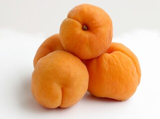 delicious sweet apricots close up
