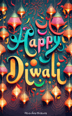 Happy Diwali poster