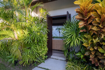 villa interior exterior architecture house with swimming pool