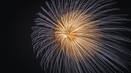A shot of fireworks