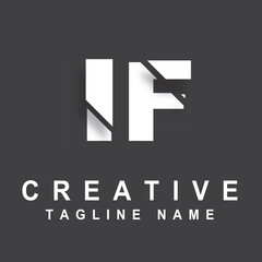 Obraz premium Creative Letter Logo Concept