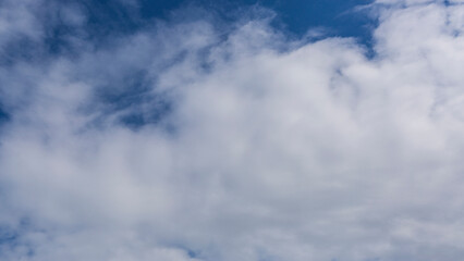 Clouds on the blue sky
