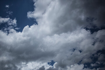 Obraz premium Dramatic thunderstorm clouds