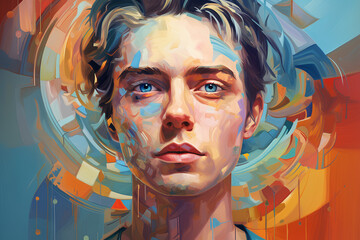 This artwork offers a glimpse into your artistic soul, beautifully expressed through digital artistry.