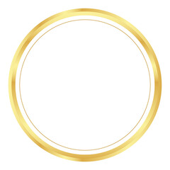 Golden circle frame border