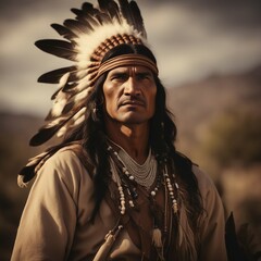 popolo nativo americano - 645673301