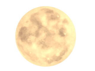 琥珀色の満月
