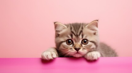 Cute kitten.