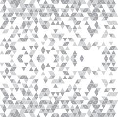 Triangle abstract geometric pattern. For backgroud design element. Vector Format editable 