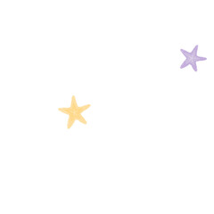 Obraz premium set of stars isolated