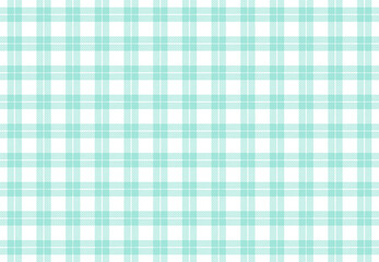 Delicate mint blue and white checkered pattern, interesting buffalo background with a more traditional, rustic or country flair, commonly used as a showcase for interior decor items or apparel designs