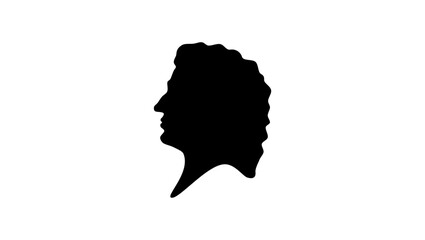 John Milton silhouette
