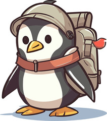 Obraz premium Adventurer Penguin