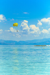 blue sky and sea