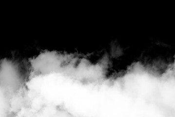 Biała chmura, dym - obrazy, fototapety, plakaty