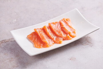 slice of salmon