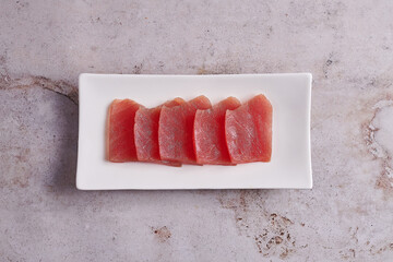 slice of tuna