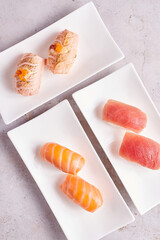 Nigiri mix sushi