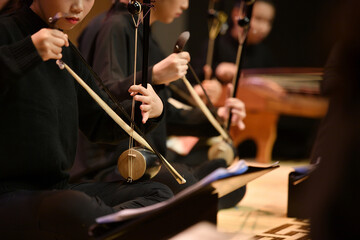 해금 연주하는 모습 © 성철 노