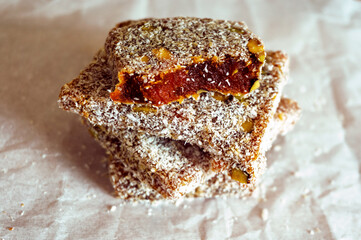 Traditional carrot dessert.