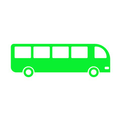 green bus icon