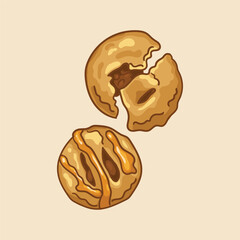 Apple Ring Pies. Autumn apple dishes.