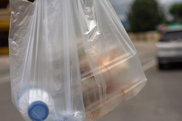 Garbage from plastic bags that hold food.from daily life in each meal Produces a lot of disposable...