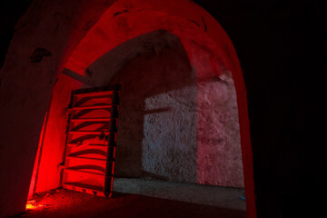 Tasmajdan shelter under Belgrade, Serbia